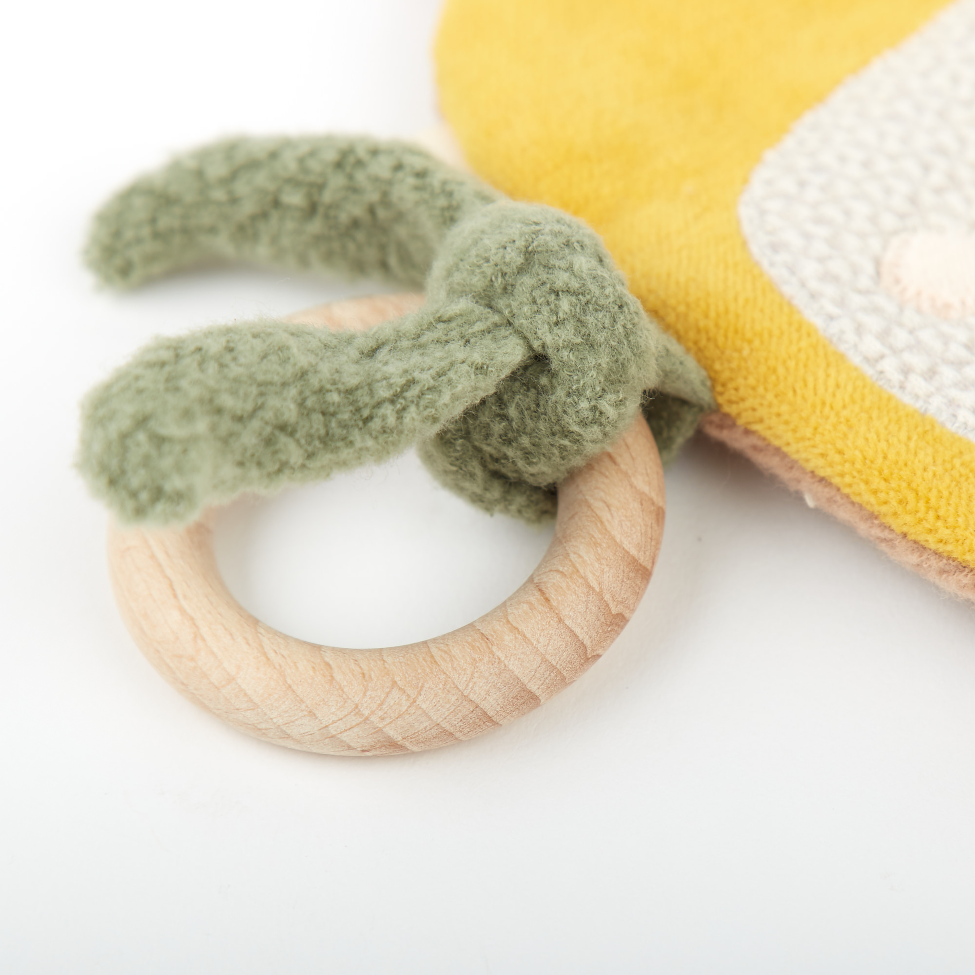 Baby Knistergreifling Eule, Green Bio Kollektion