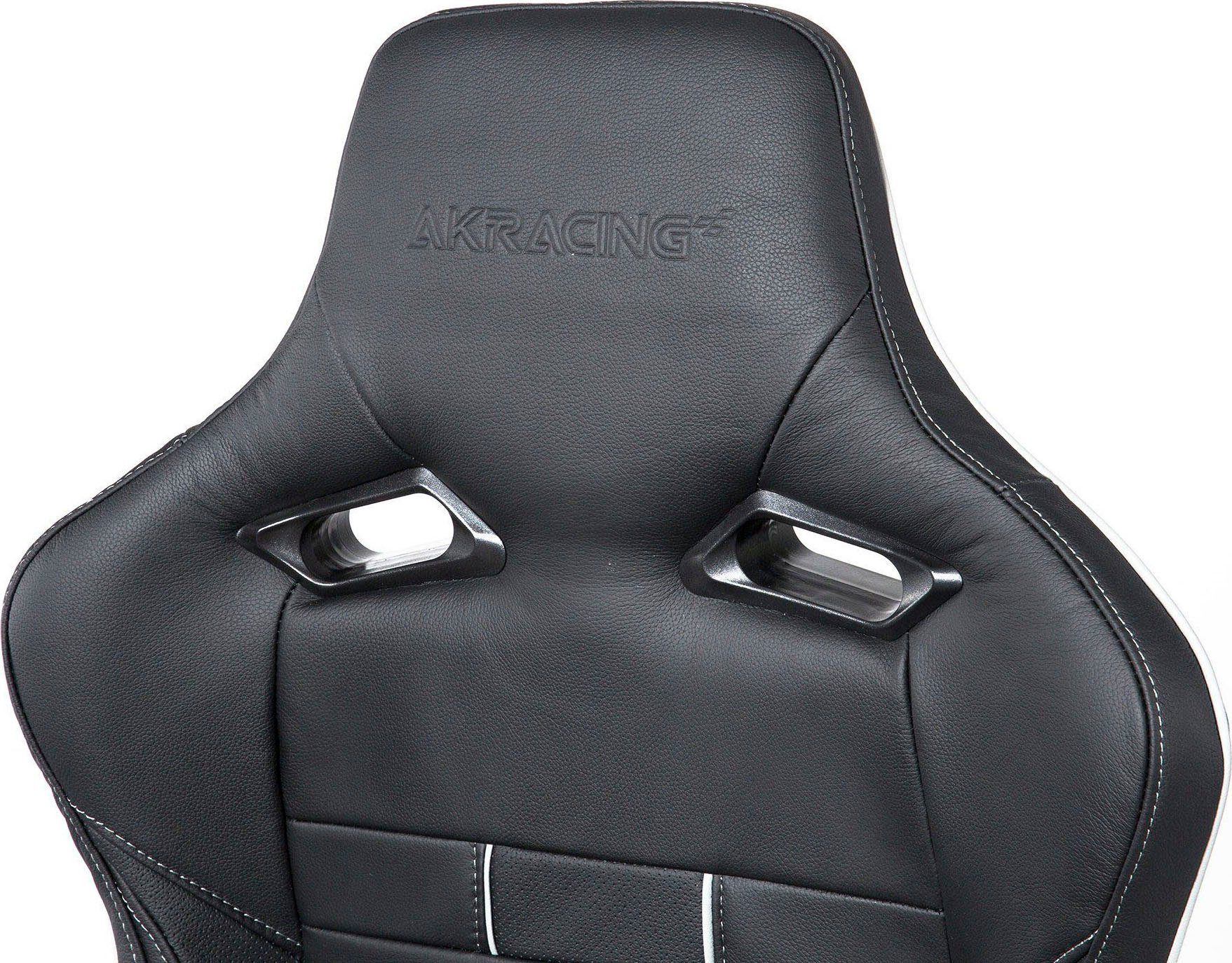 AKRacing Gaming-Stuhl Master PRO Deluxe Echtleder/Schwarz