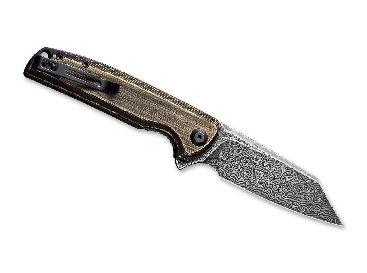 Brigand Damascus Brass Black