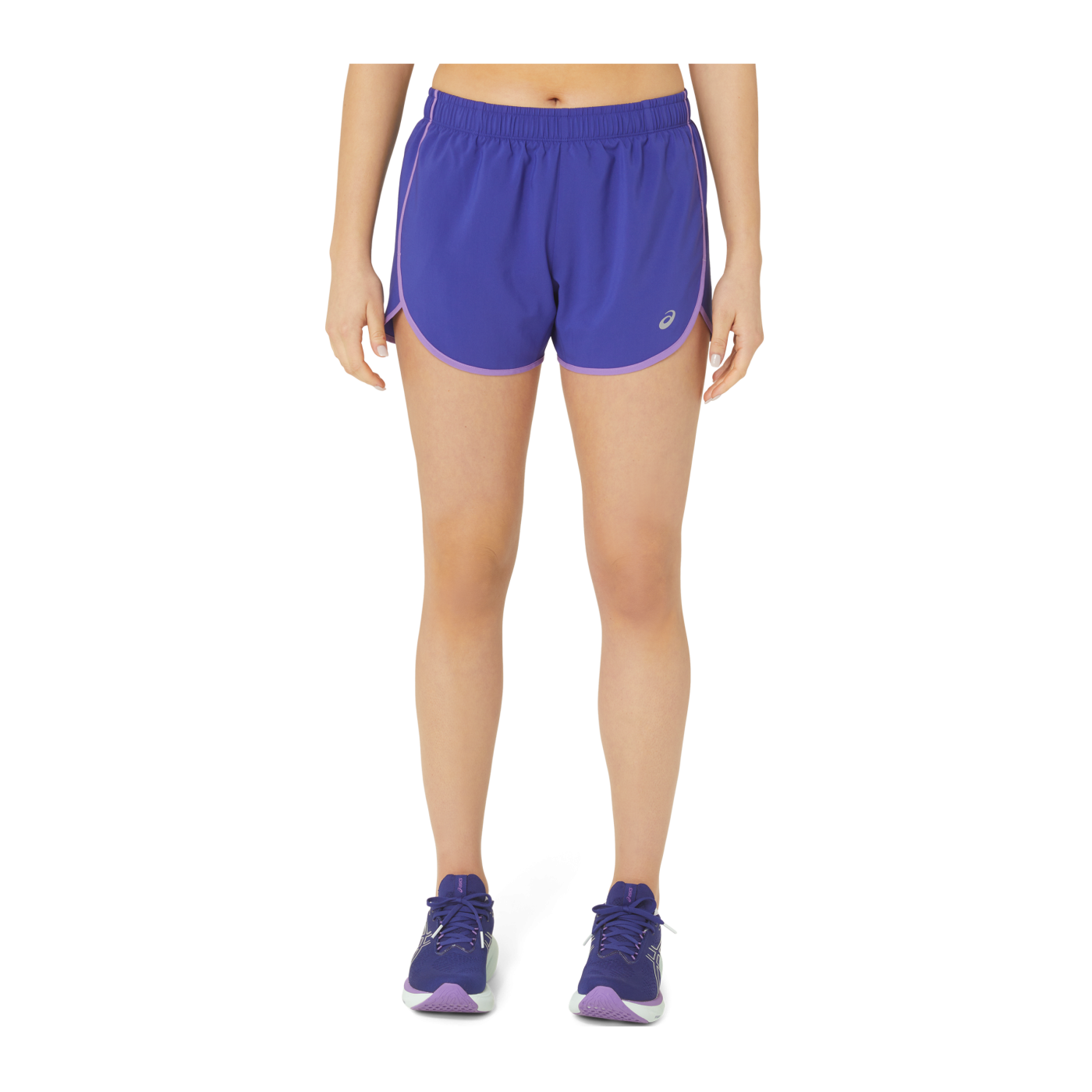 Asics Icon 4in Short Damen Lila F400