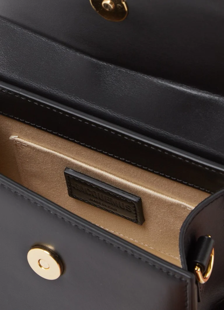 Borsa a mano media Jacquemus Le Chiquito in pelle con logo