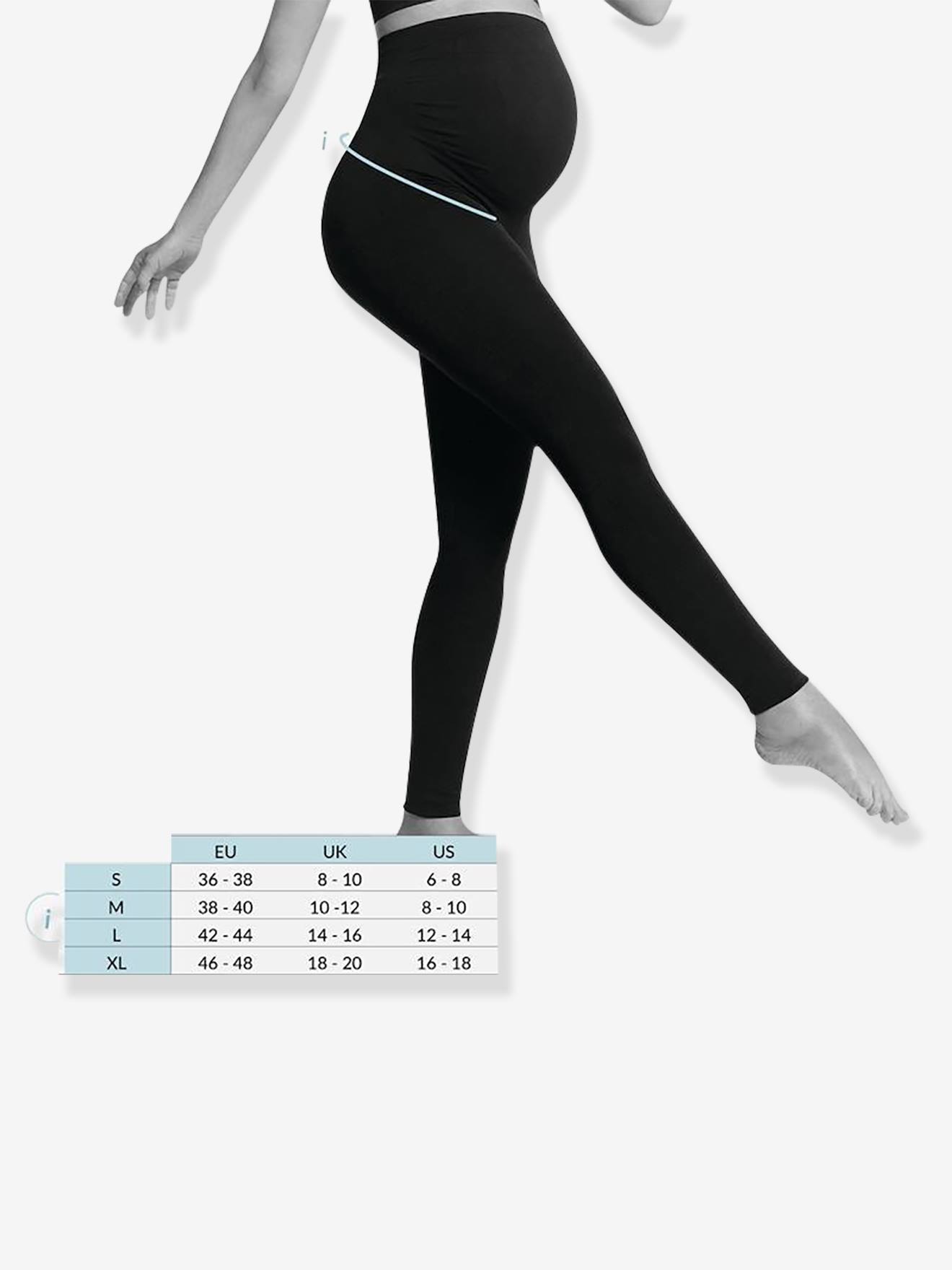 Carriwell Umstands-Leggings mit Stützeinsatz CARRIWELL - schwarz