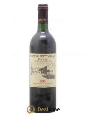 Château Petit Village  1985 - Lot de 1 Bouteille