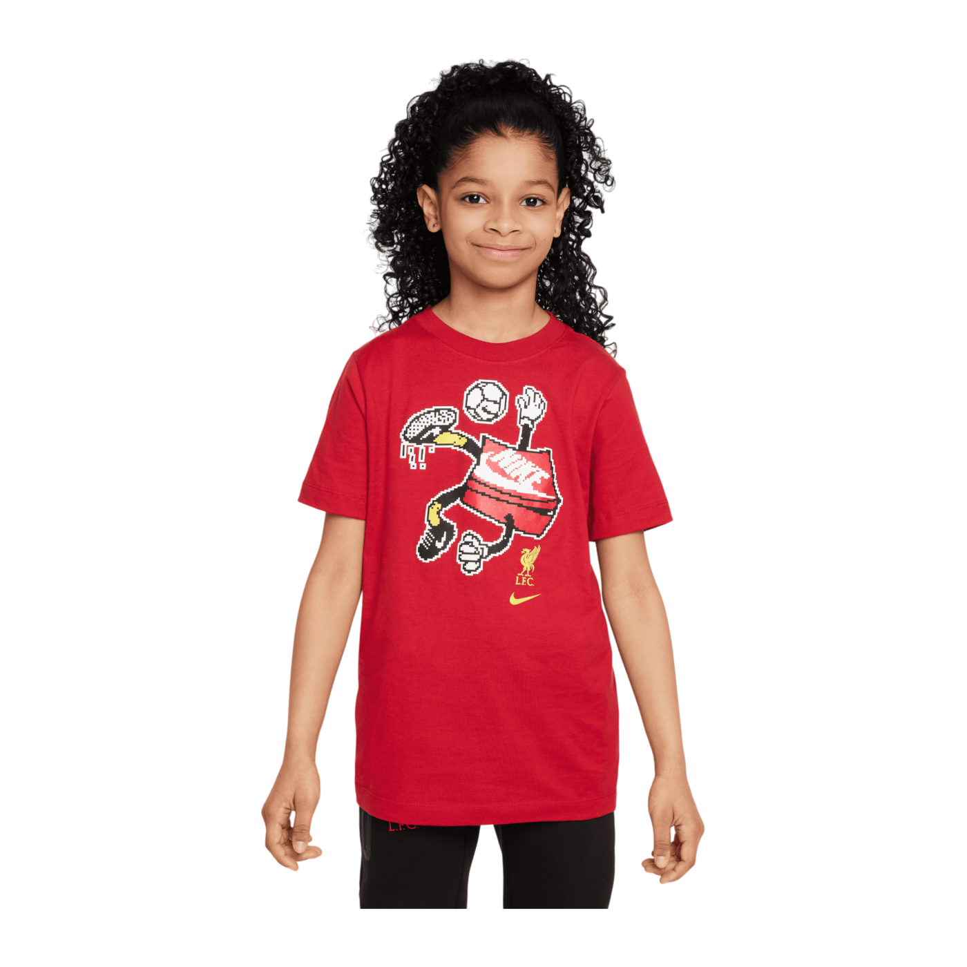 Nike FC Liverpool Character T-Shirt Kids Rot F687