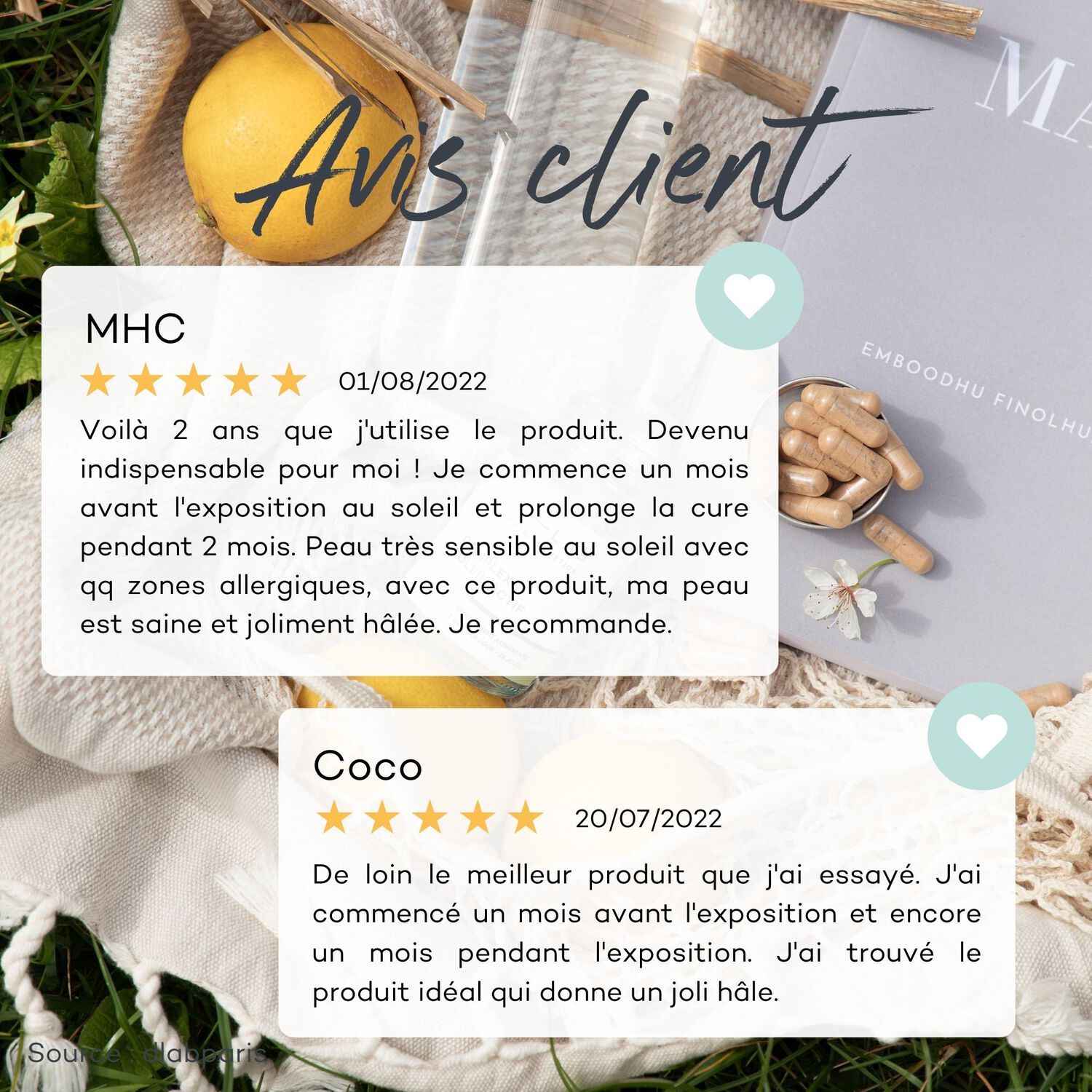 d-lab nutricosmetics Complexe Soleil Actif - 1 mois Complément Alimentaire Bronzage