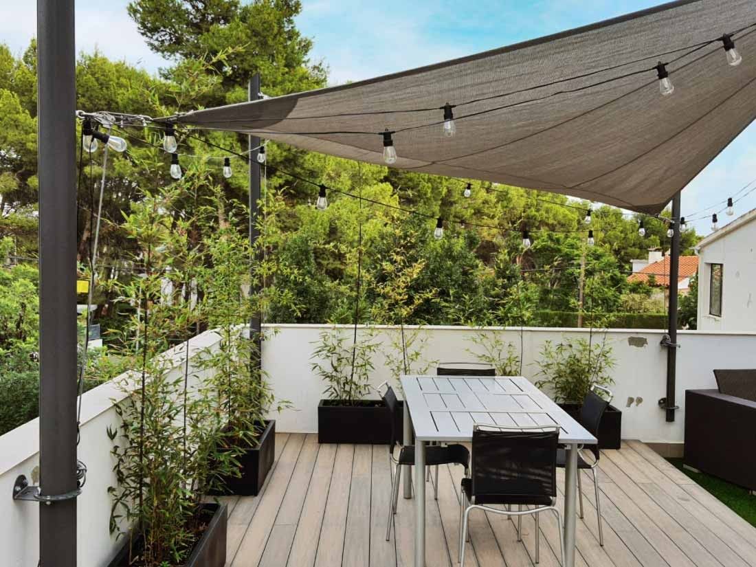 Maanta Alu Simple Sonnensegelmast Mit Wandbefestigungen