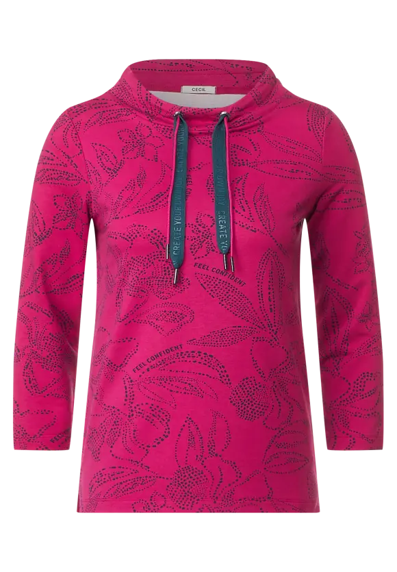 CECIL Damenshirt mit Blumenprint