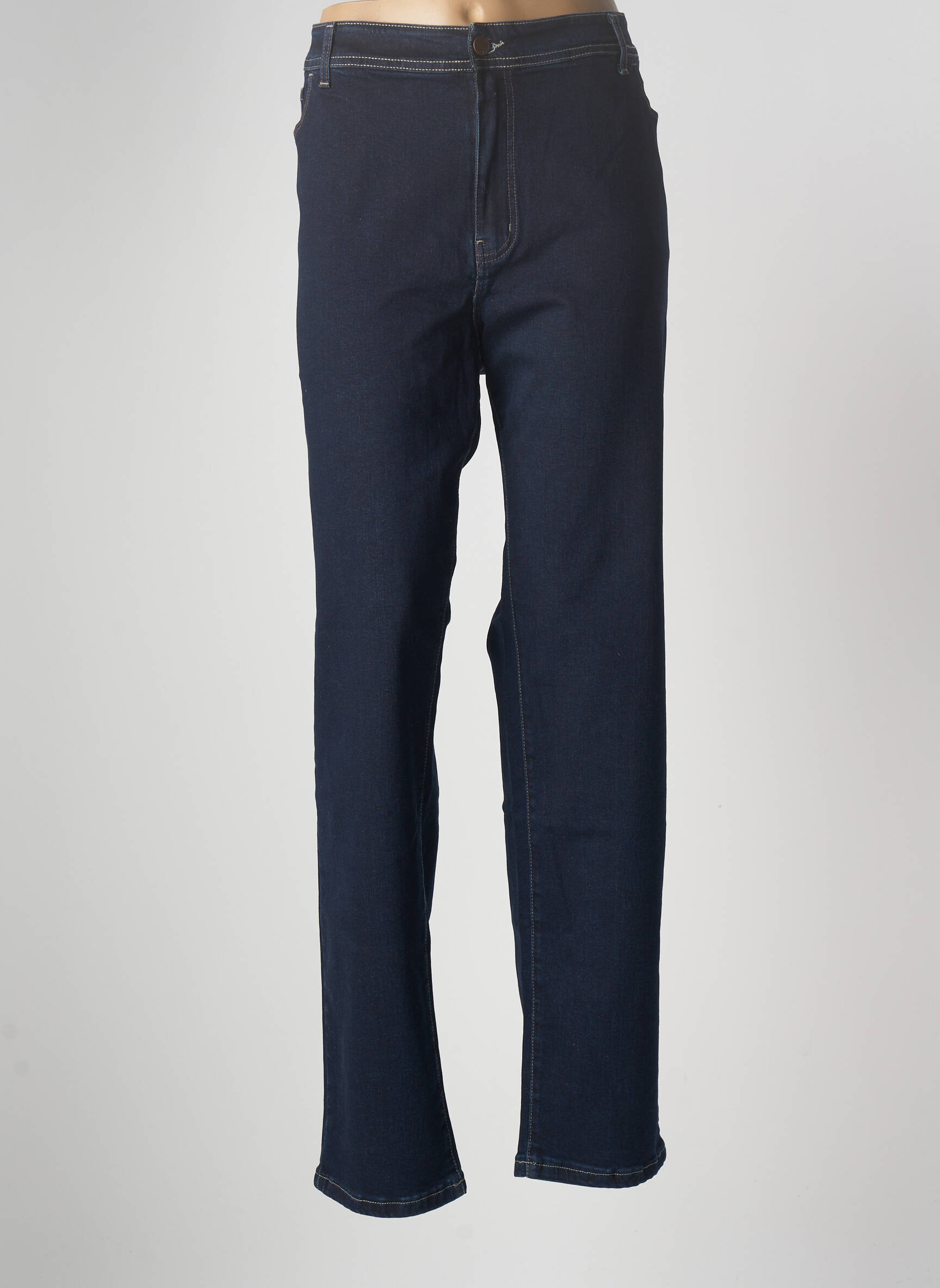 Cowest Jeans Coupe Slim Femme couleur bleu