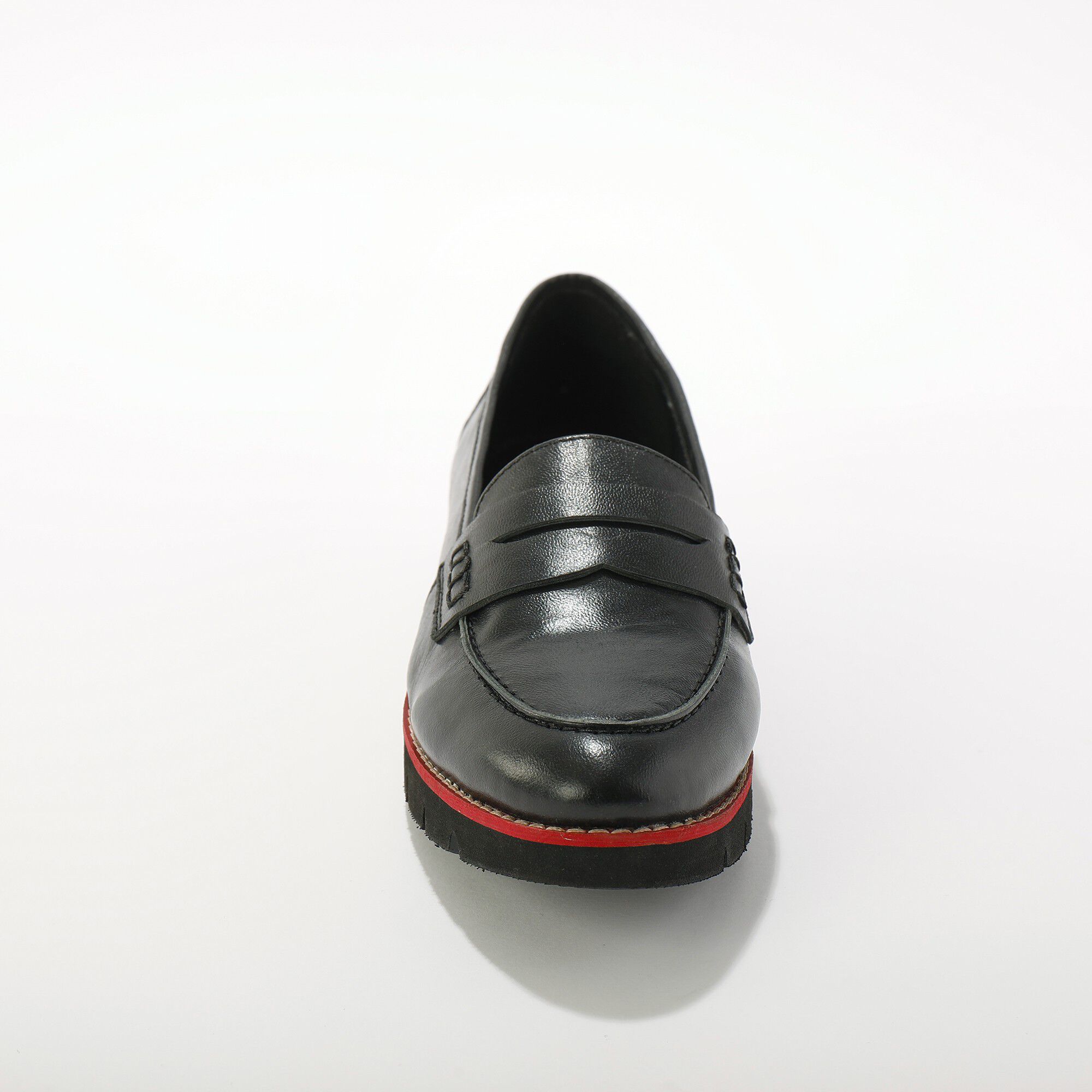Mocassins en cuir