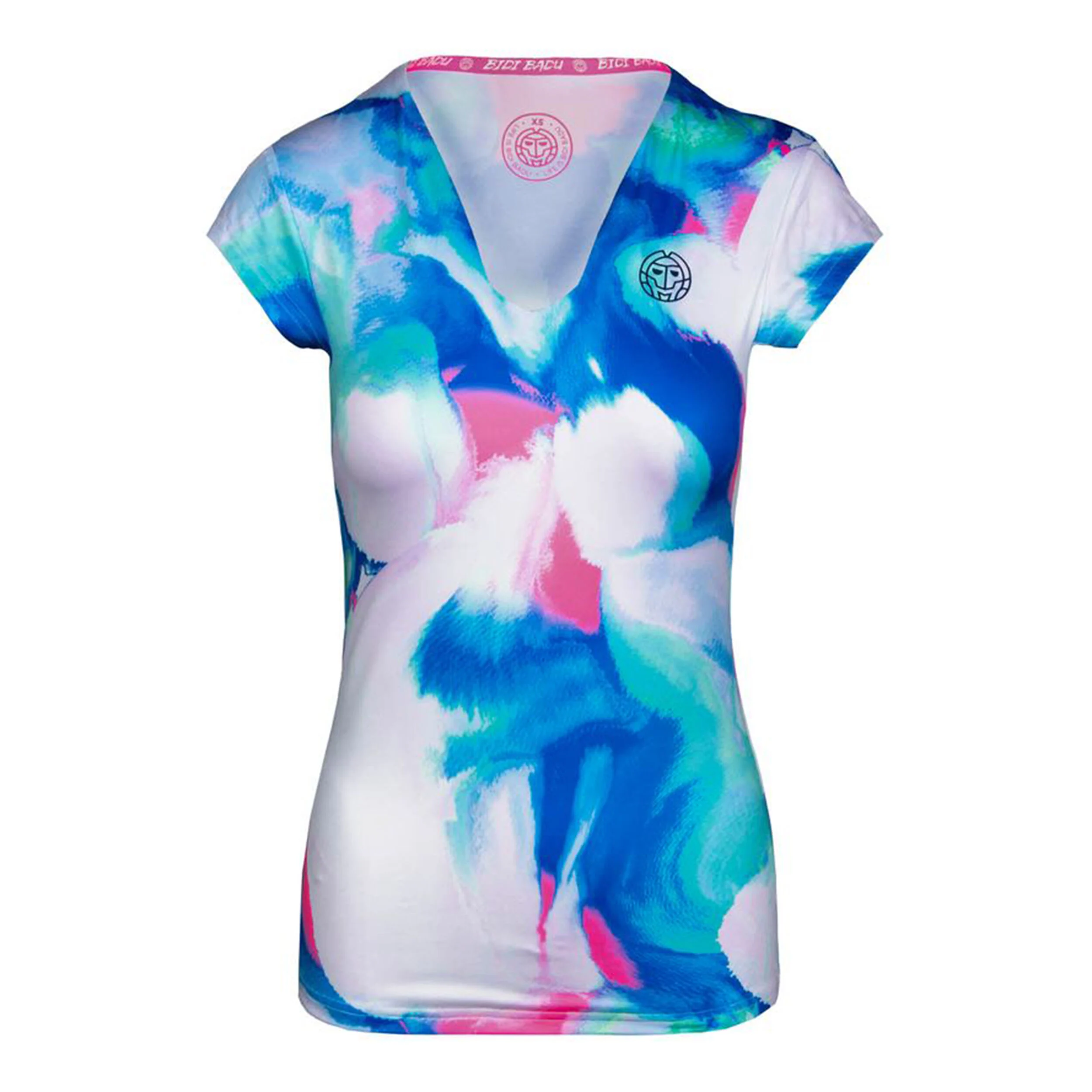 Bella 2.0 Tech V-Neck T-Shirt Damen - Mehrfarbig