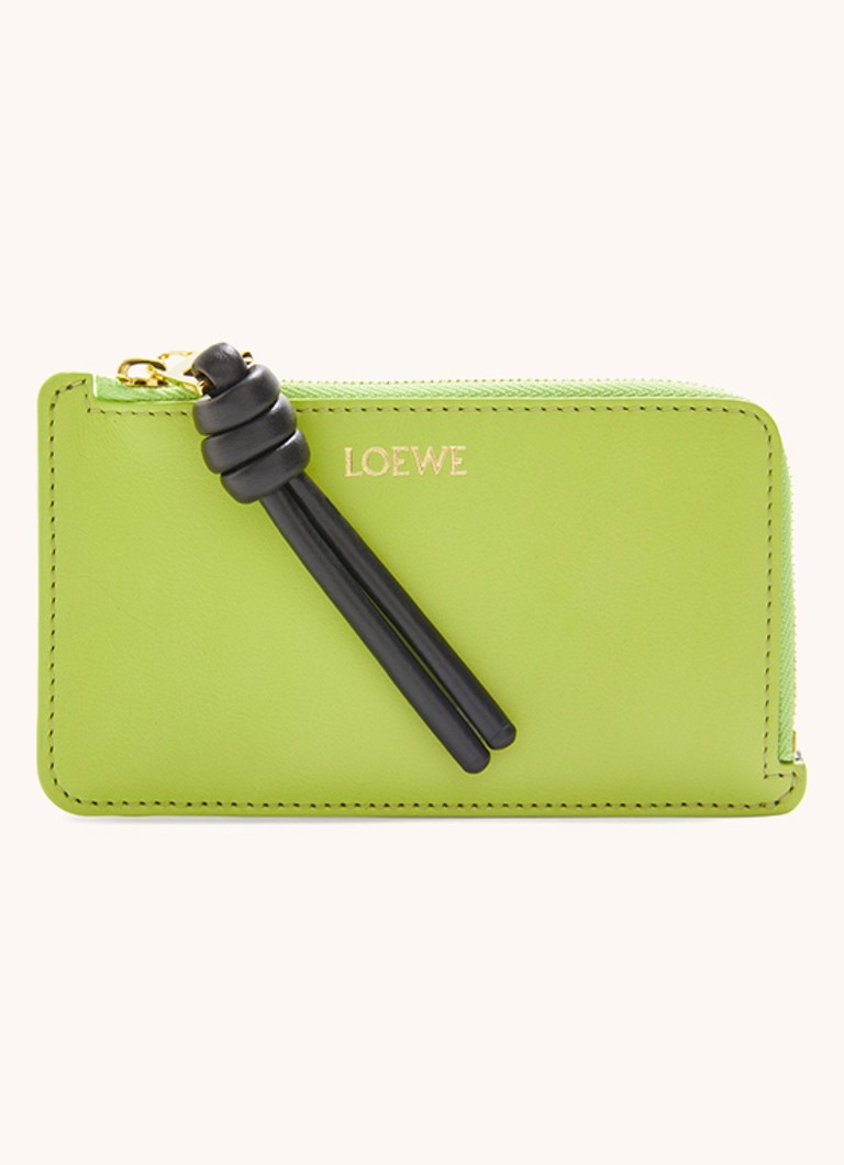 Porta-cartões LOEWE Knot em pele de vitelo