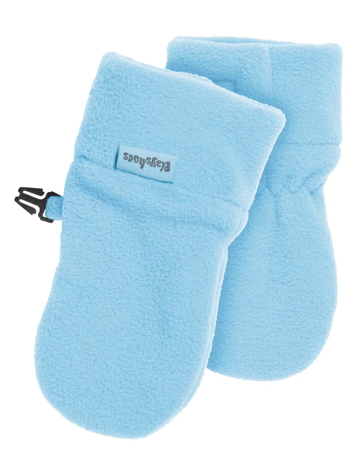 Playshoes Fleece-Baby-Fäustlinge  in Bleu günstig kaufen