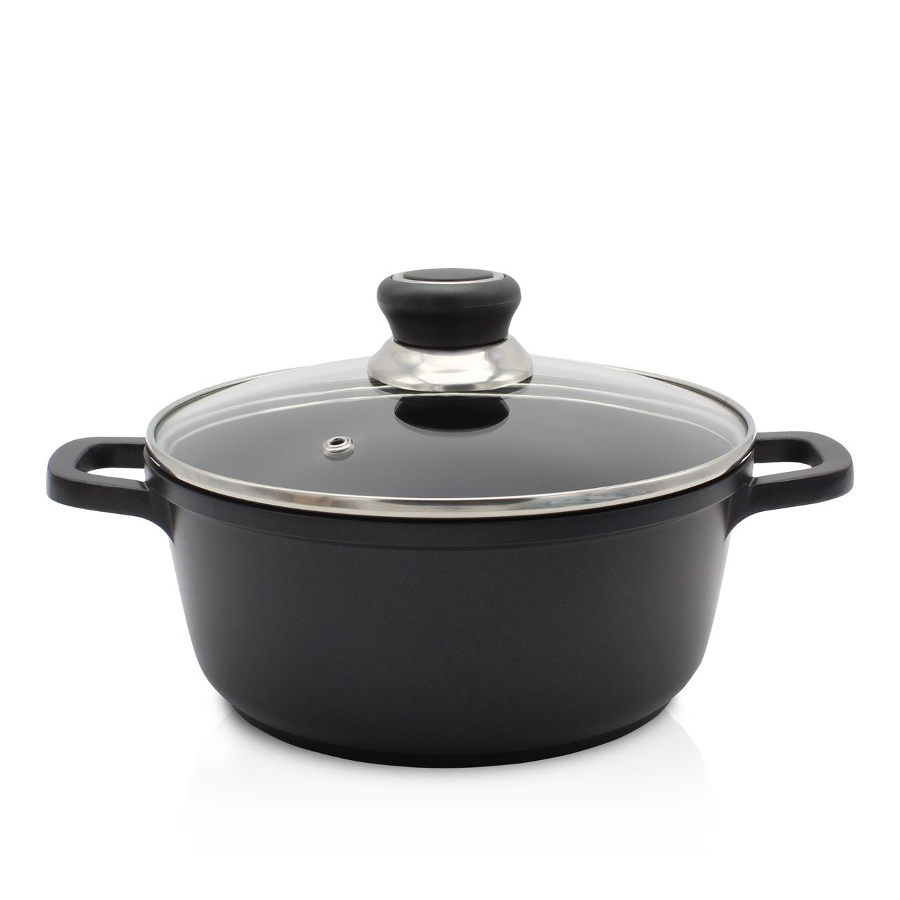 Karl Krüger Aluguss Fleischtopf DELTA mit Deckel, 20 cm