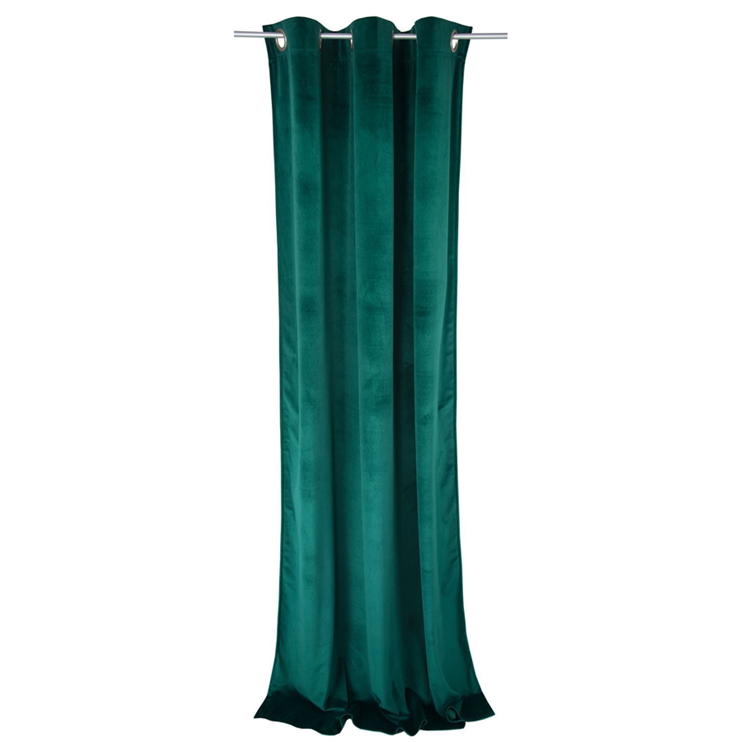 Ösenvorhang mit Samtoptik 135x245cm FRENCH VELVET