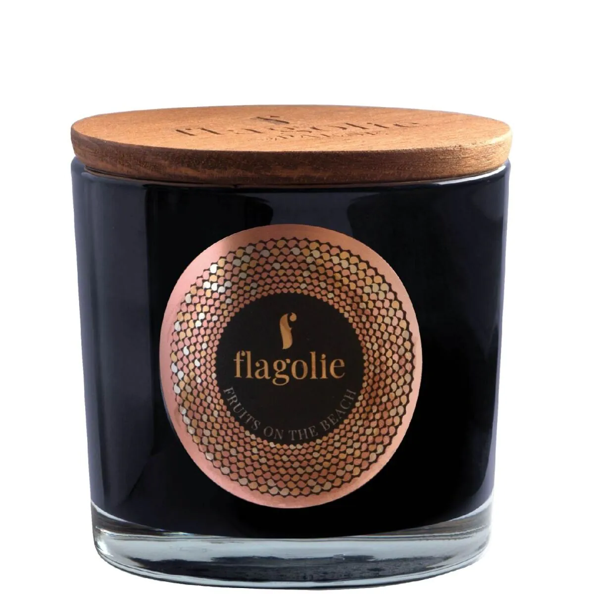 Αρωματικό κερί σόγιας Flagolie Black Label Fruits on the Beach 170 γρ