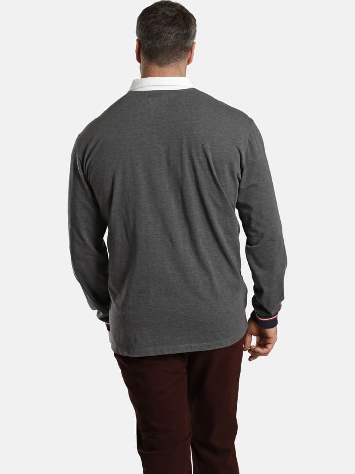 Charles Colby Sweatshirt EARL PEREDUR in dunkelgrau melange günstig kaufen