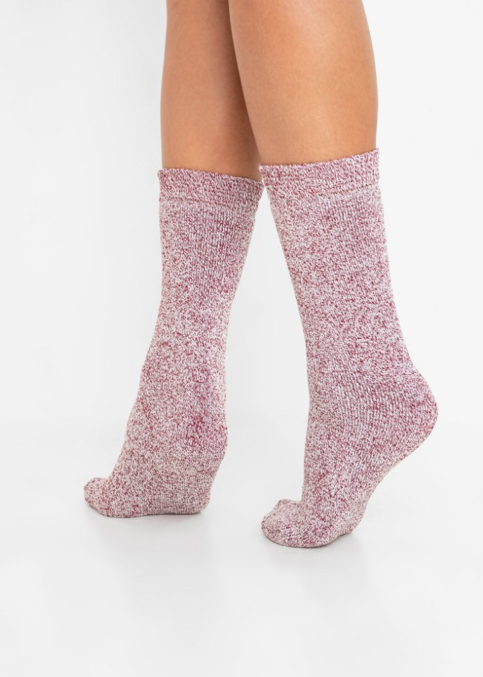 Thermo Frottee Socken (5er Pack) mit Bio-Baumwolle