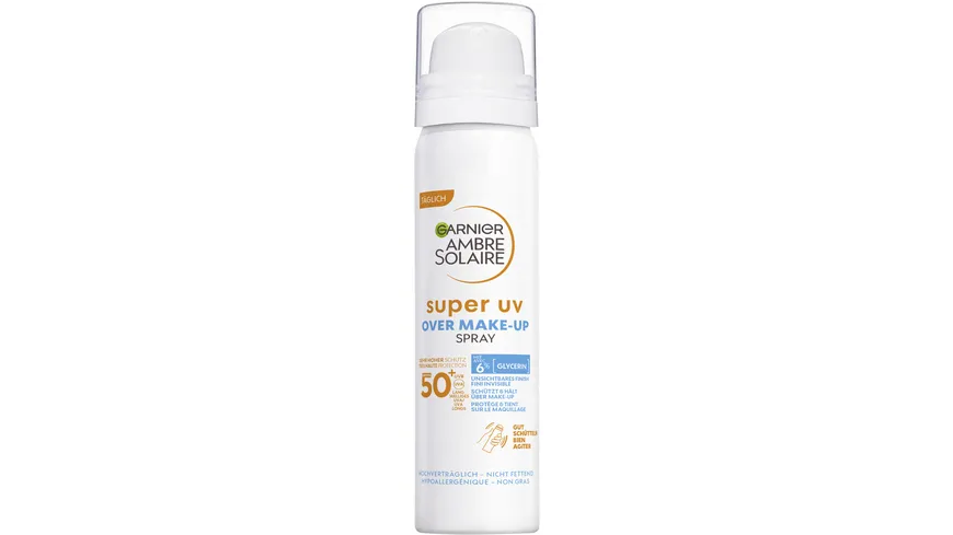Garnier Ambre Solaire Sensitive expert+ Sonnenschutz Spray Gesicht LSF50 75 ml