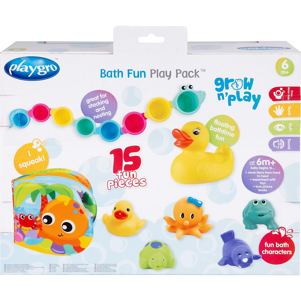 Badespielzeug Geschenkset, 15-tlg.