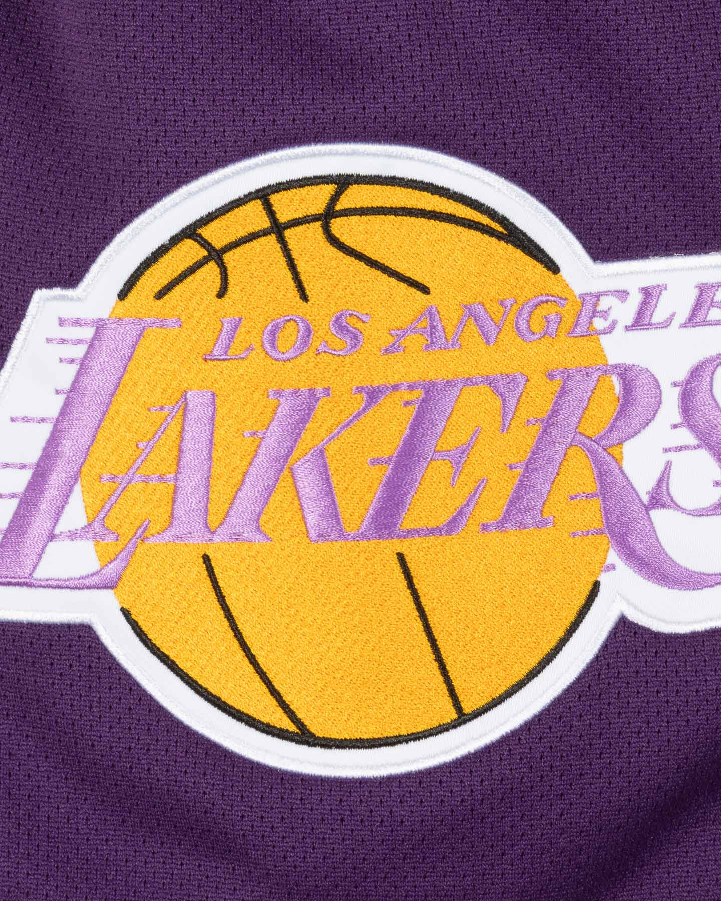 Pánske tričko Mitchell&ness Team Origins 7in Vintage Logo Lakers M BT9267-LALPURP