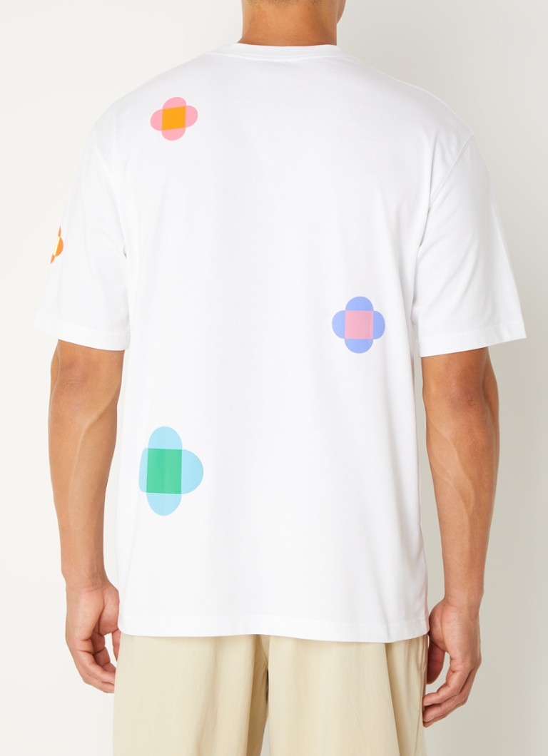 T-shirt The North Face TNF x Yinka Ilori Let's Blossom con stampa e logo