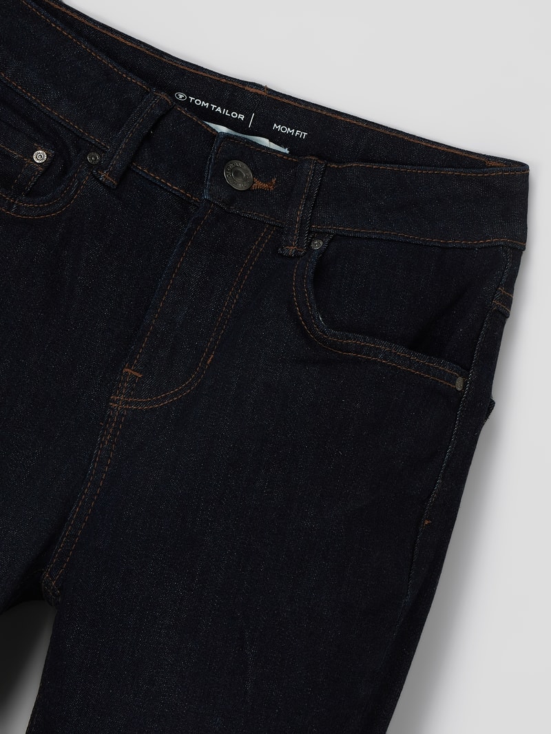 Mom Fit Jeans mit Bio-Baumwolle in blau
