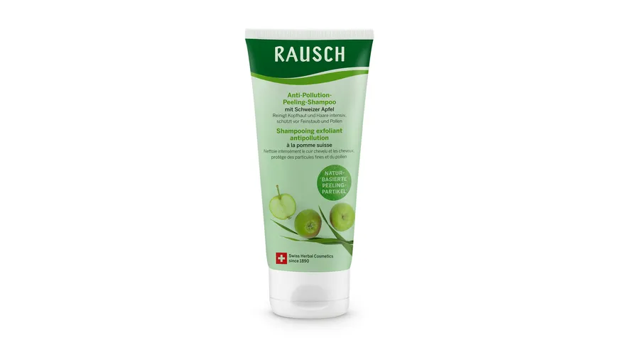 RAUSCH Anti-Pollution-Peeling-Shampoo mit Schweizer Apfel 100 ml