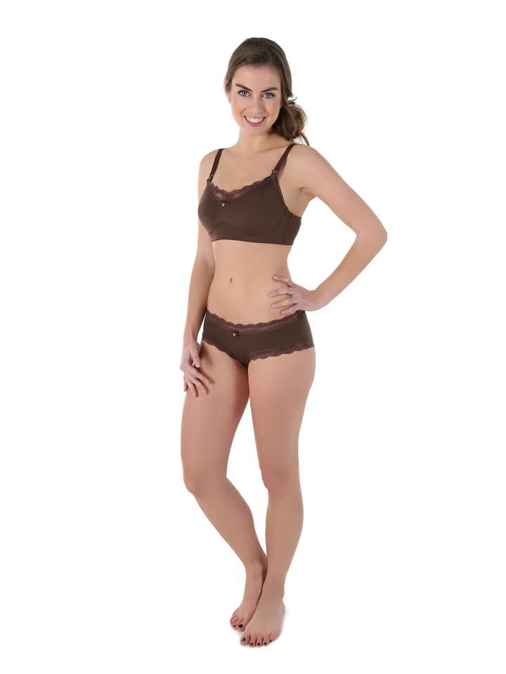 petit amour Still-BH ELLA Dunkelbraun Umstands-BH B/C/D Cup günstig kaufen 85D