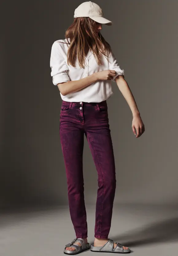 CECIL Casual Fit Jeans in Overdye