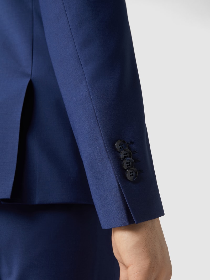 Slim Fit 2-Knopf-Sakko mit Stretch-Anteil Modell 'CiCastello' - 'CIPOWERSTRETCH' in royalblau