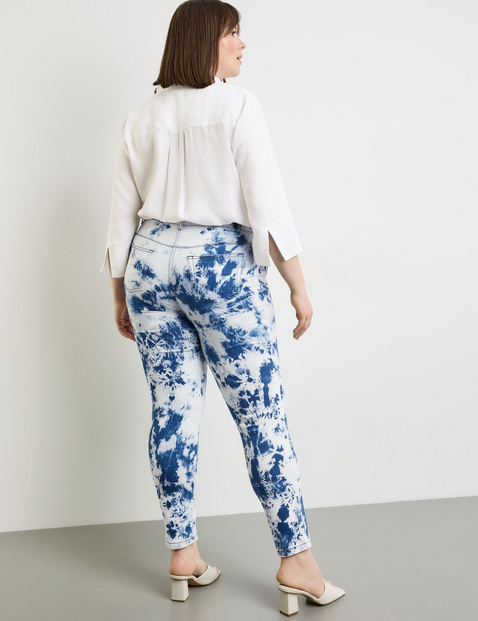 7/8 Jeans mit Batik-Print Betty