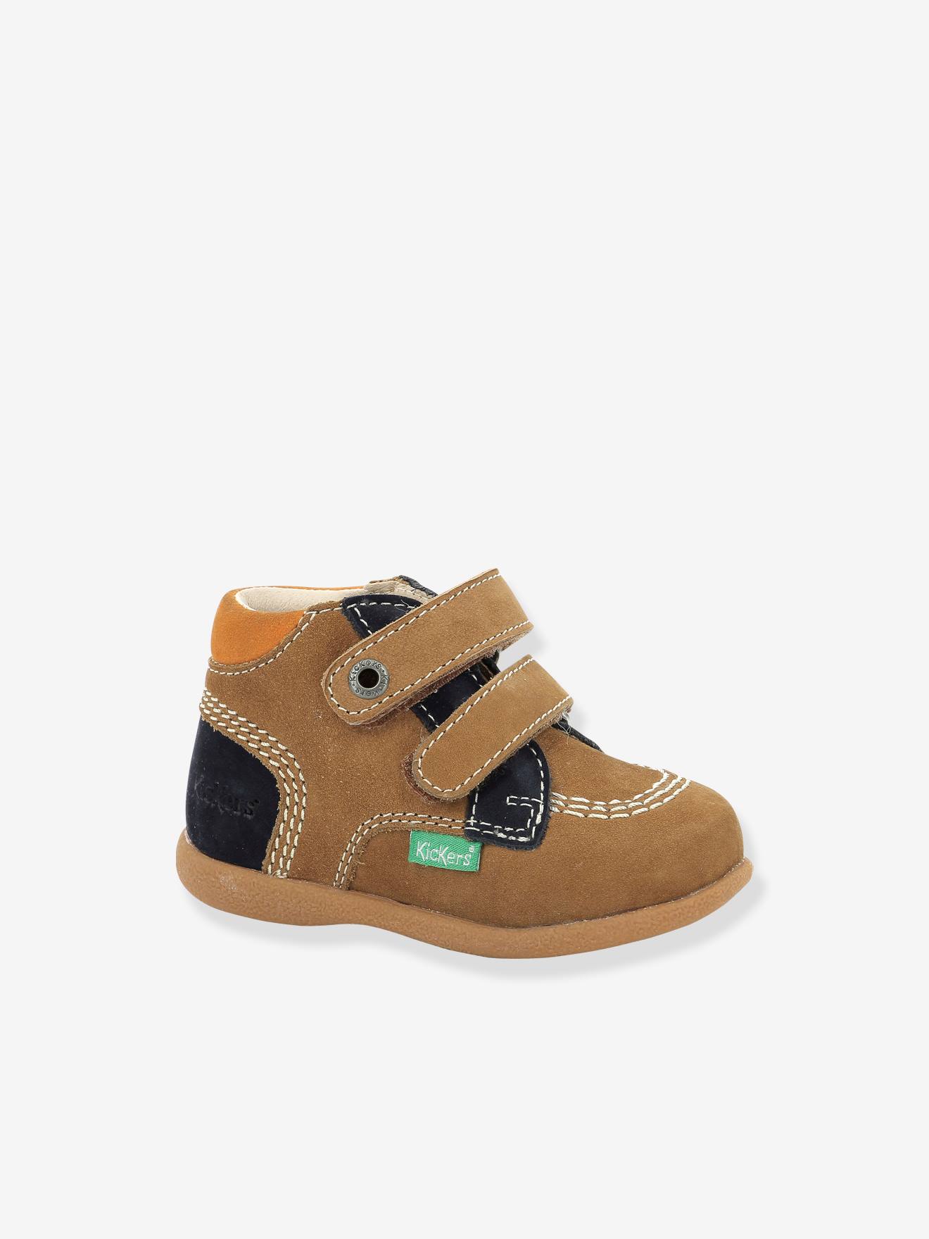 Bottillons bébé Babyscratch KICKERS® 1ers pas caramel