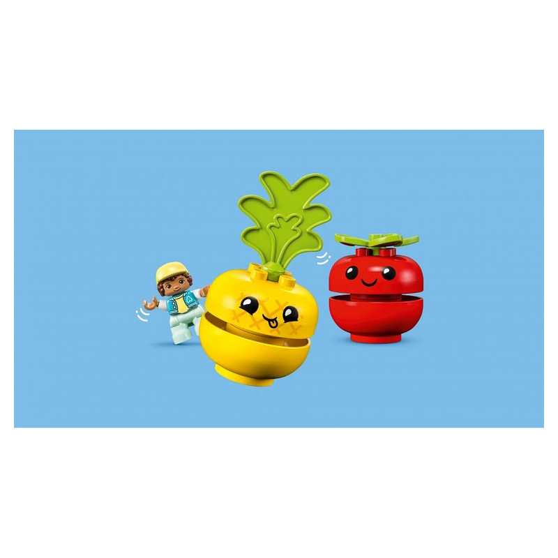 10982 Le tracteur des fruits et légumes LEGO Duplo