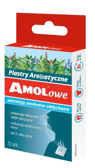 Amoled Aromatiske Plaster - - 5 stk.