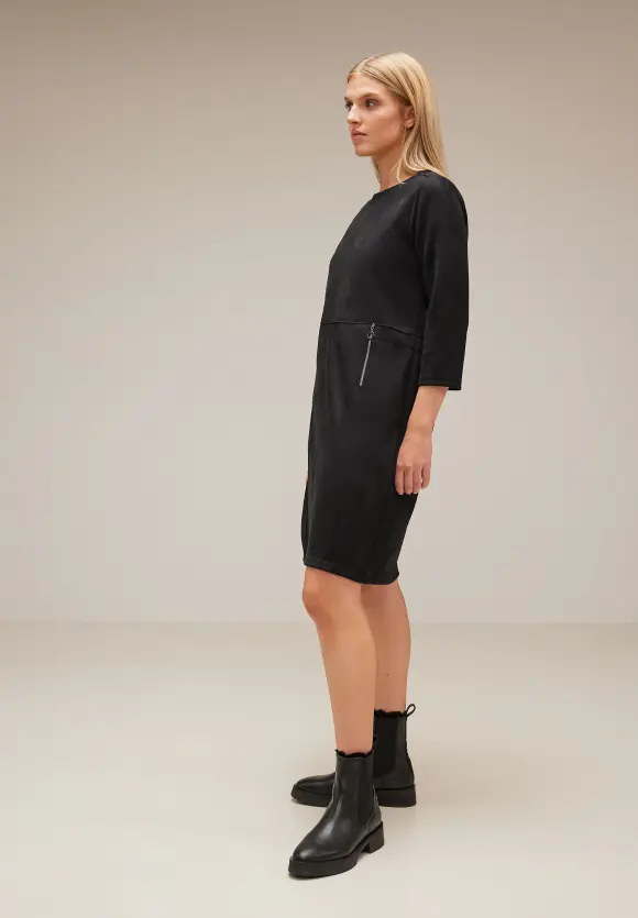Street One Velours Kleid