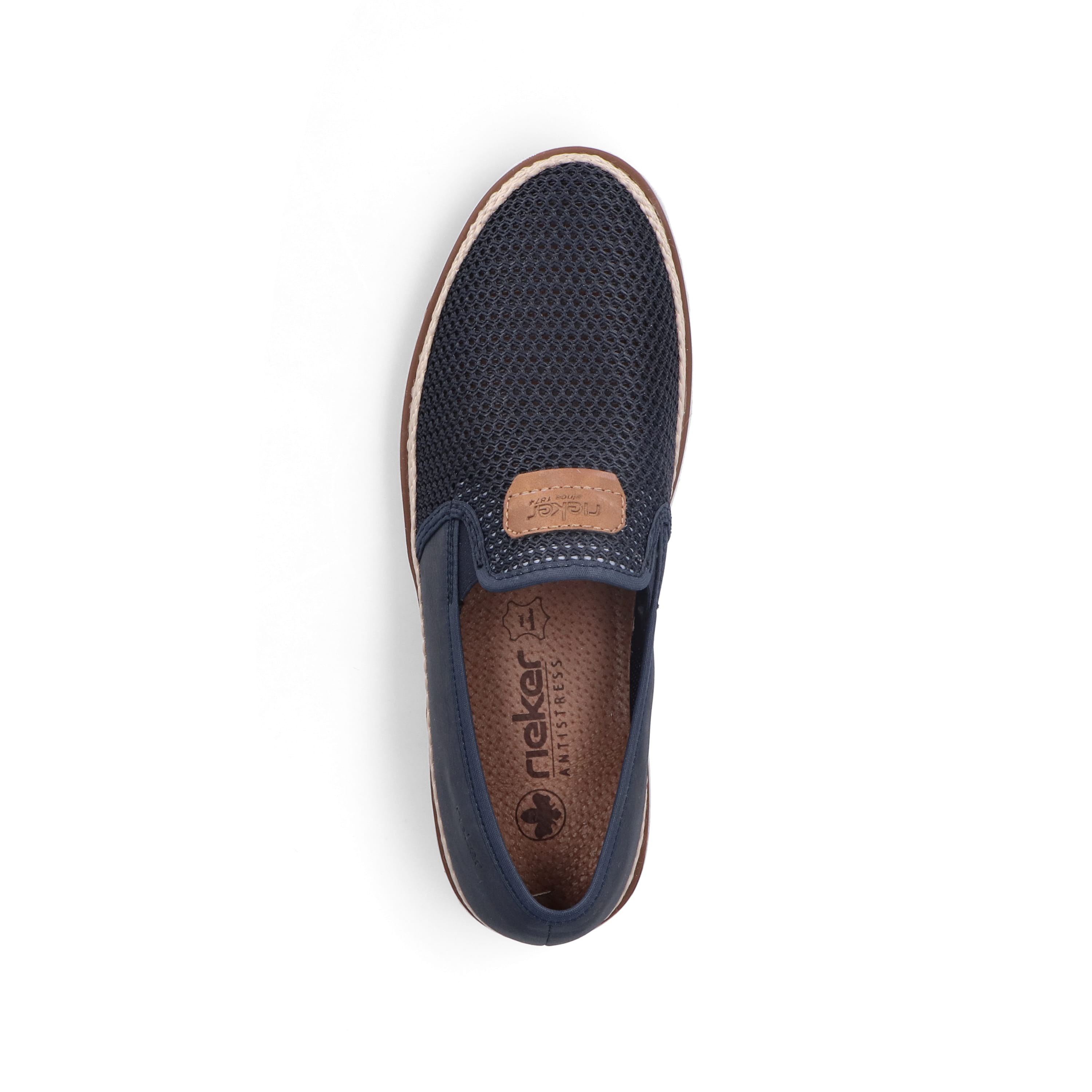 Rieker Herren Slipper marineblau