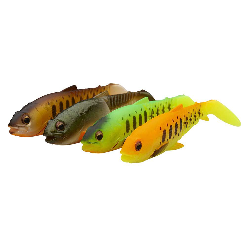 Leurre Souple Shad Savage Gear Craft Cannibal Paddletail 12,5 cm, 20 g (x4)