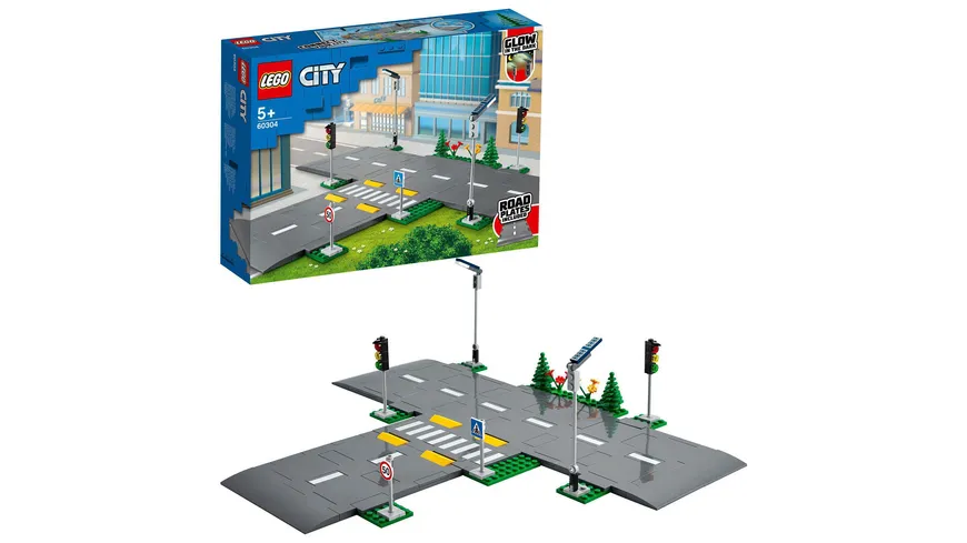 LEGO 60304 City Straßenkreuzung mit Ampeln
