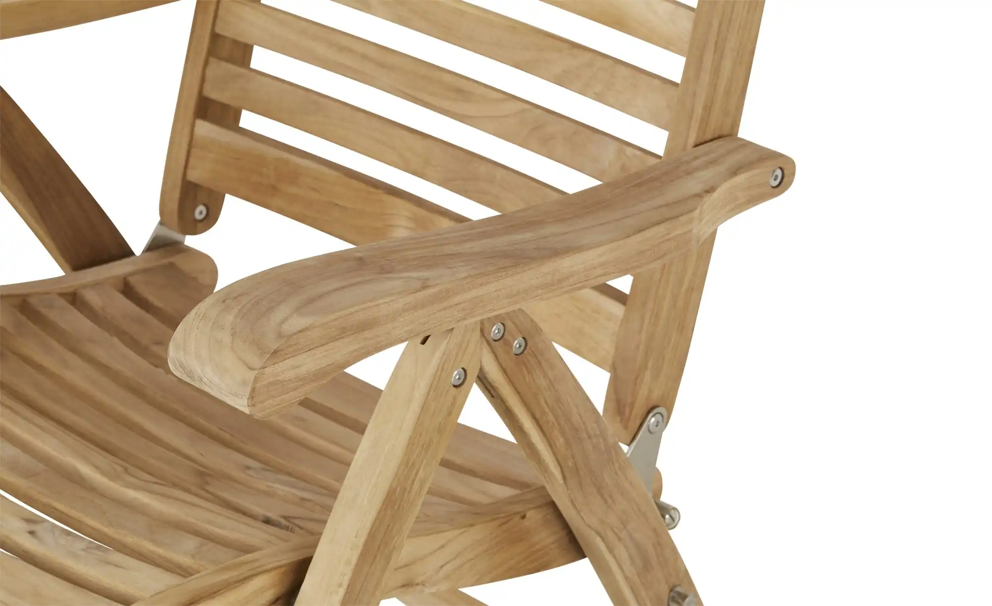Yorkshire Klappsessel aus Teakholz Cambridge Premium