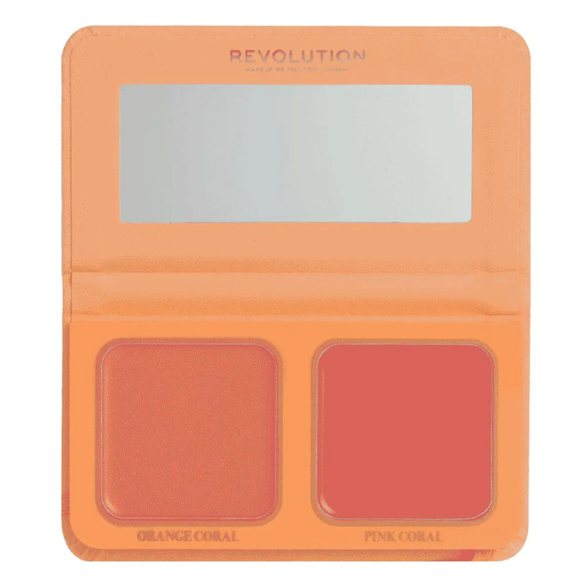 MAKEUP REVOLUTION x Maffashion Cream Blush Duo Rosa Coral Way 6g