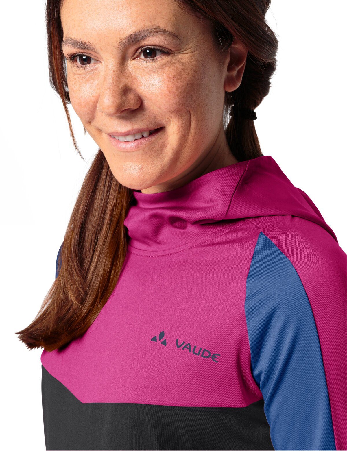 VAUDE Rundhalspullover Women's Qimsa LS Shirt II (1-tlg) Green Shape
