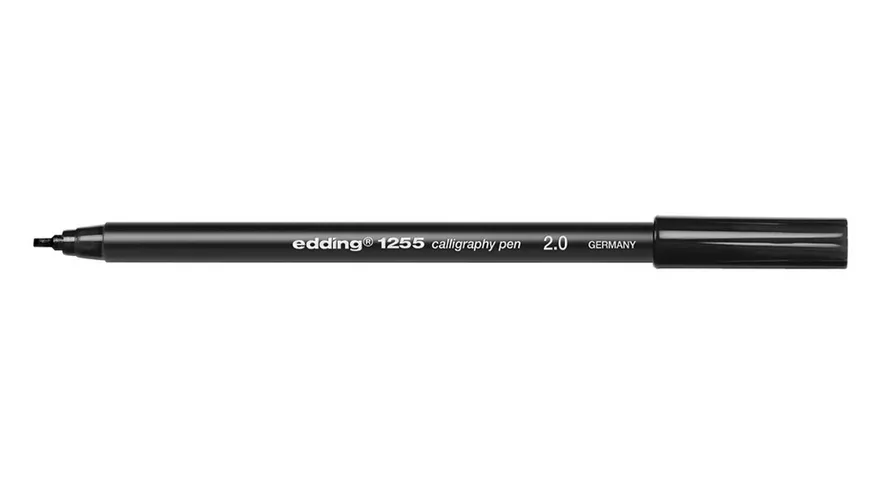 edding Calligraphy Fasermaler 1255 2mm schwarz