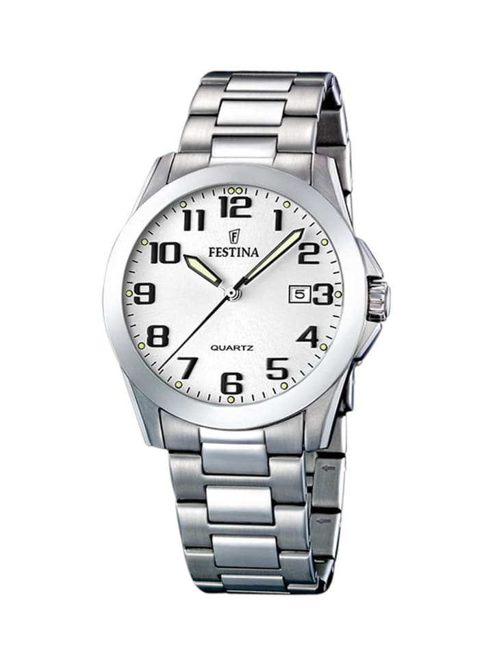 Festina Edelstahl Armbanduhr 39,3mm günstig kaufen onesize