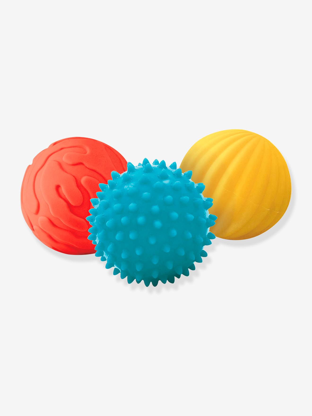 Ludi 3er-Set Baby Sensorikbälle LUDI - mehrfarbig