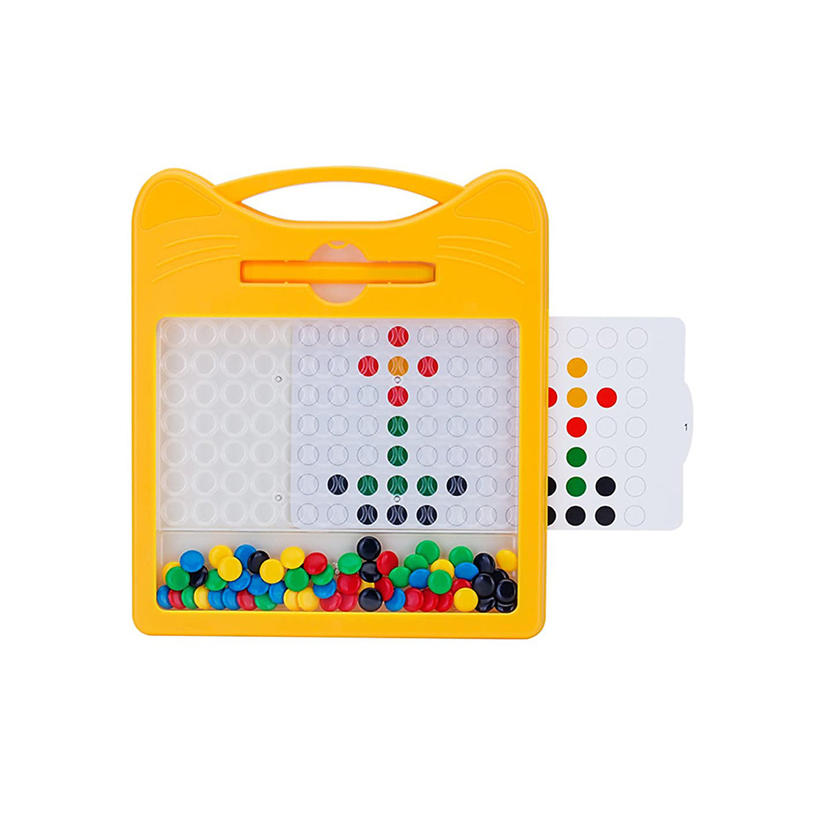 frler Magnetische Zeichentafel mit 60 Perlen Montessori Spielzeug Mitbringsel für Kinder