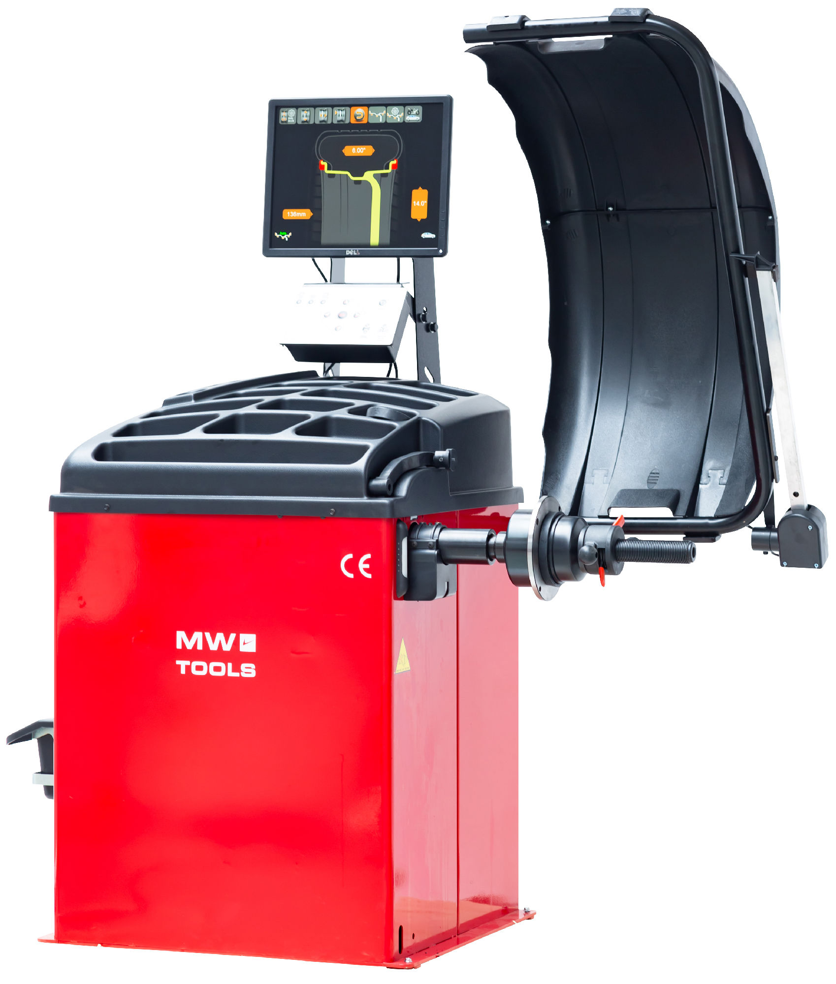 Automatische Reifenwuchtmaschine Metal Works 724563155 BB500, 230 V, Profi-Ausführung