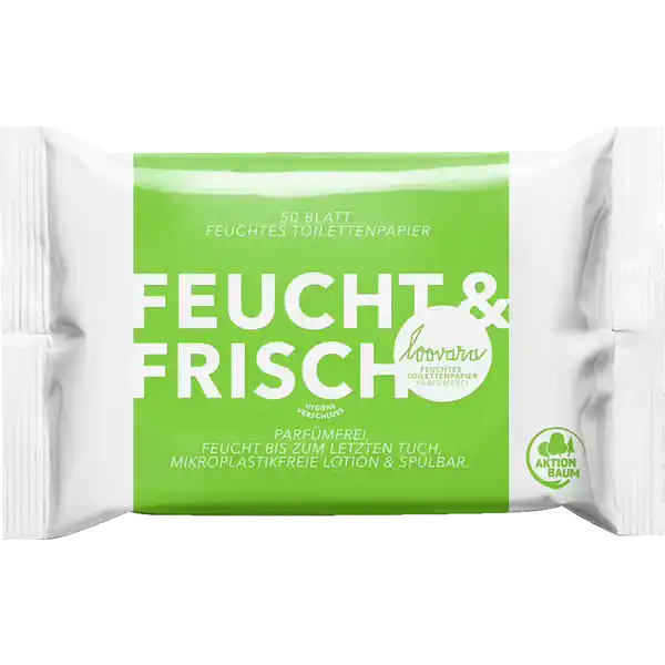 Feucht & Frisch - feuchtes Toilettenpapier ohne Geruch