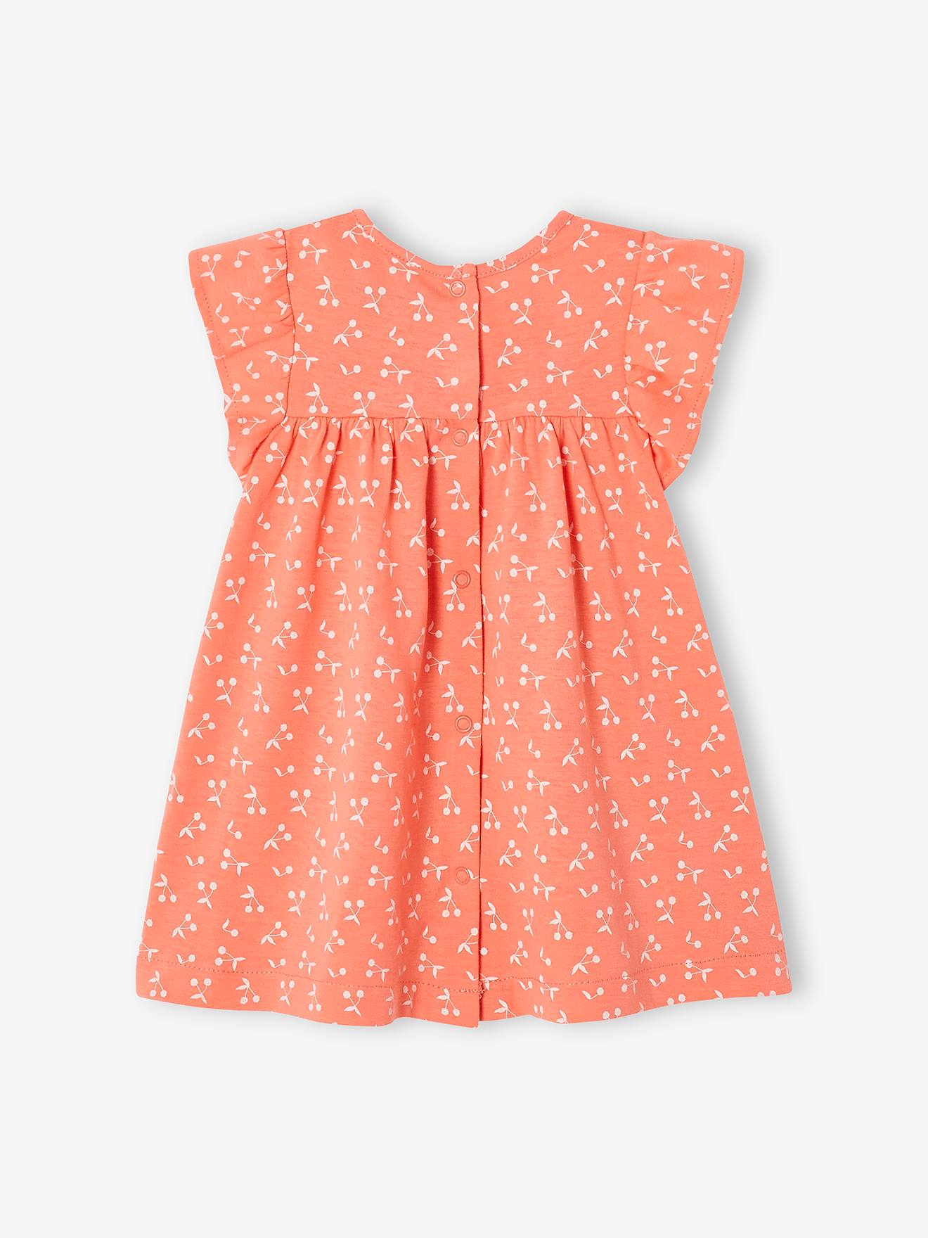 Robe bébé en jersey BASICS bleu royal rayé