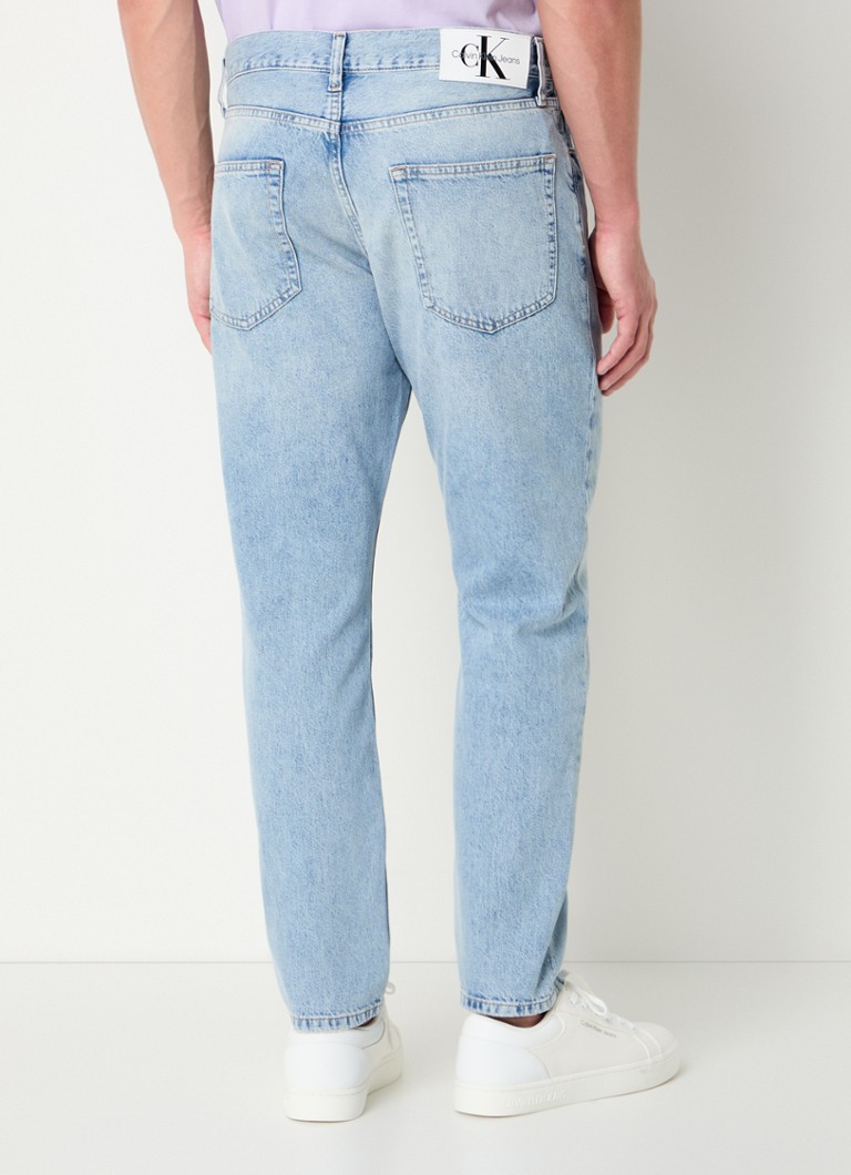 Calvin Klein slim fit jeans med lett vask