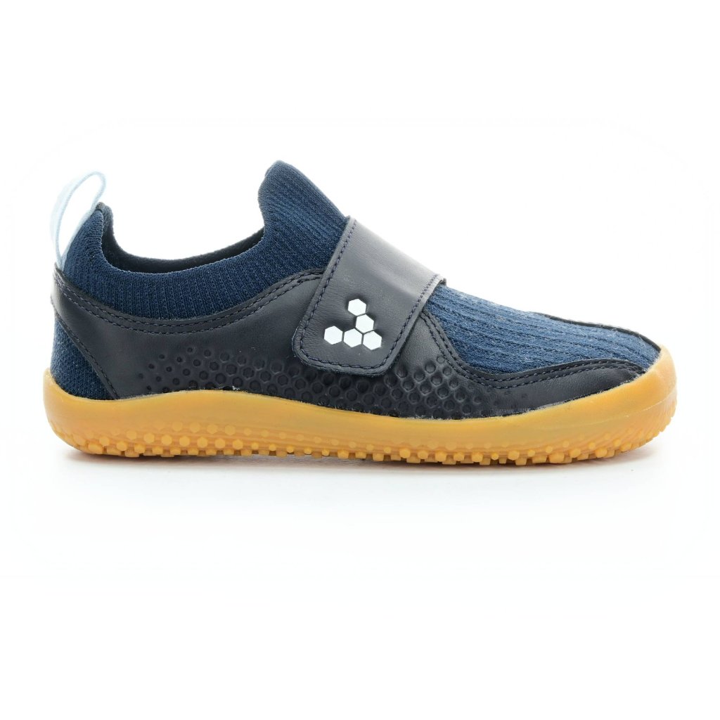 Vivobarefoot Primus Knit II K Midnight Leather sportliche Barfußschuhe
